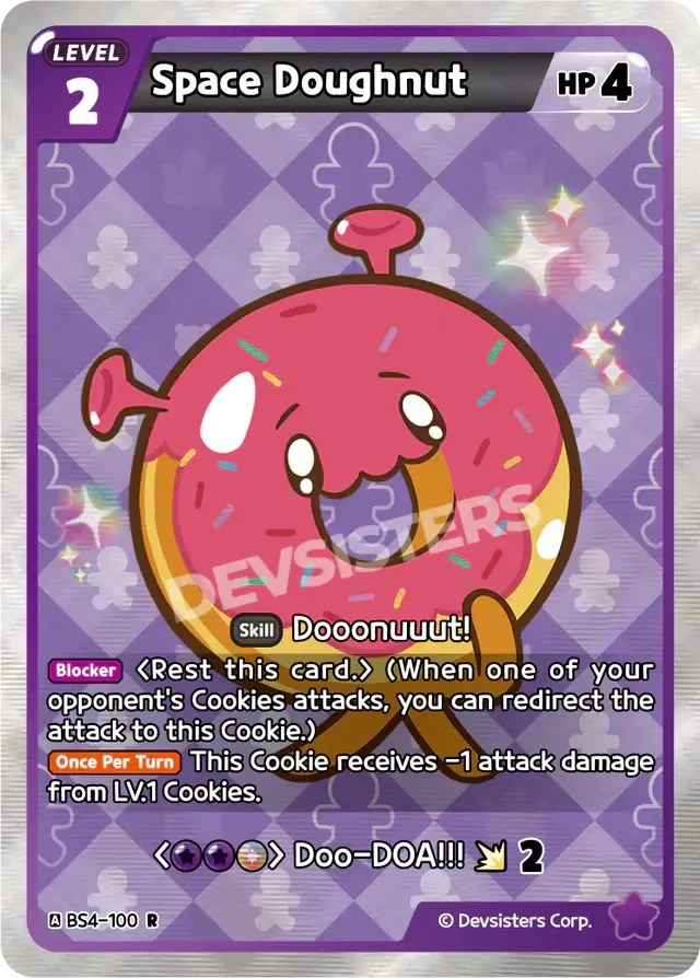 Space Doughnut BS4-100 | Rare Card