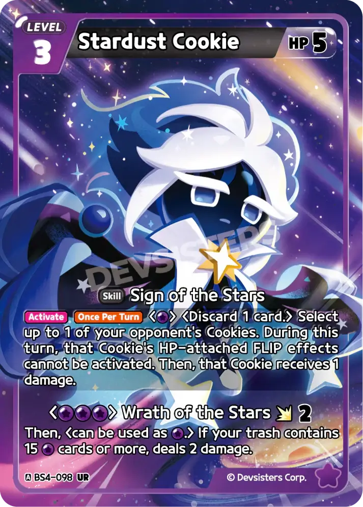 Stardust Cookie BS4-098 UR | Ultra Rare Card