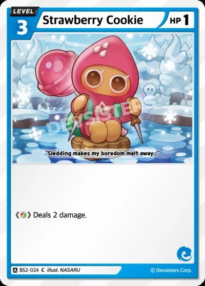 Strawberry Cookie BS2-024 C | Common Card