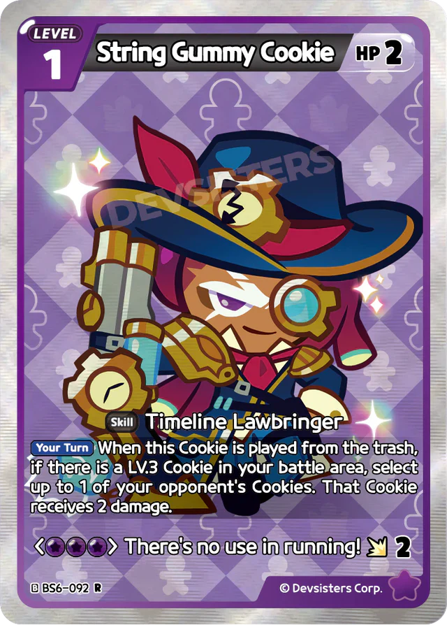 String Gummy Cookie BS6-096 R | Rare Card