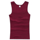 Summer Plus Size Summer Good Men Clothing Tank Tops Elegant Black White Gray Singlets Sleeveless Fitness Men Vest Bodybuilding Vest Summer Men's Vest Gym Casual Vest Sleeveless Vest Clothes