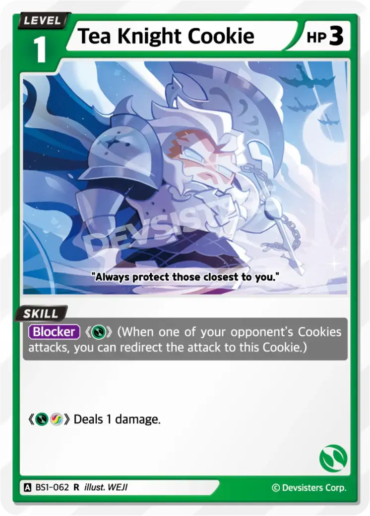 Tea Knight Cookie BS1-062 R | Rare Card