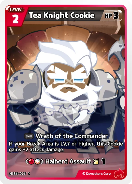 Tea Knight Cookie BS3-007 C | Common Card
