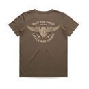 THE WINGED MECHANIC TEE - BROWN