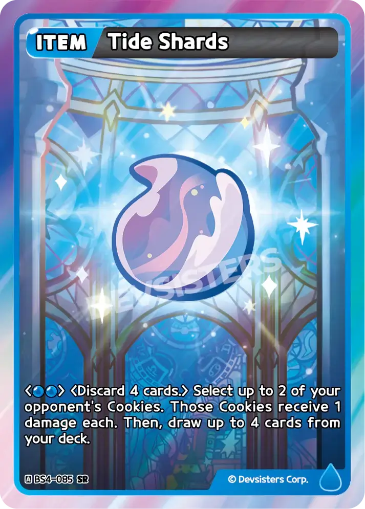 Tide Shards BS4-085 SR |  Super Rare Card