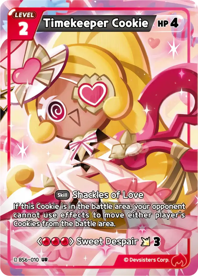 Timekeeper Cookie BS6-010 UR | Ultra Rare Card
