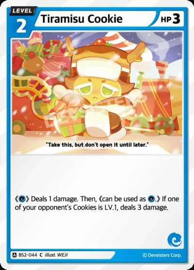 Tiramisu Cookie BS2-044 C | Common Card