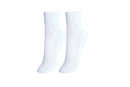 tittimitti® 100% Mercerized Cotton "Filo di Scozia" Women's Ankle Socks. 3-Pack. Made in Italy.