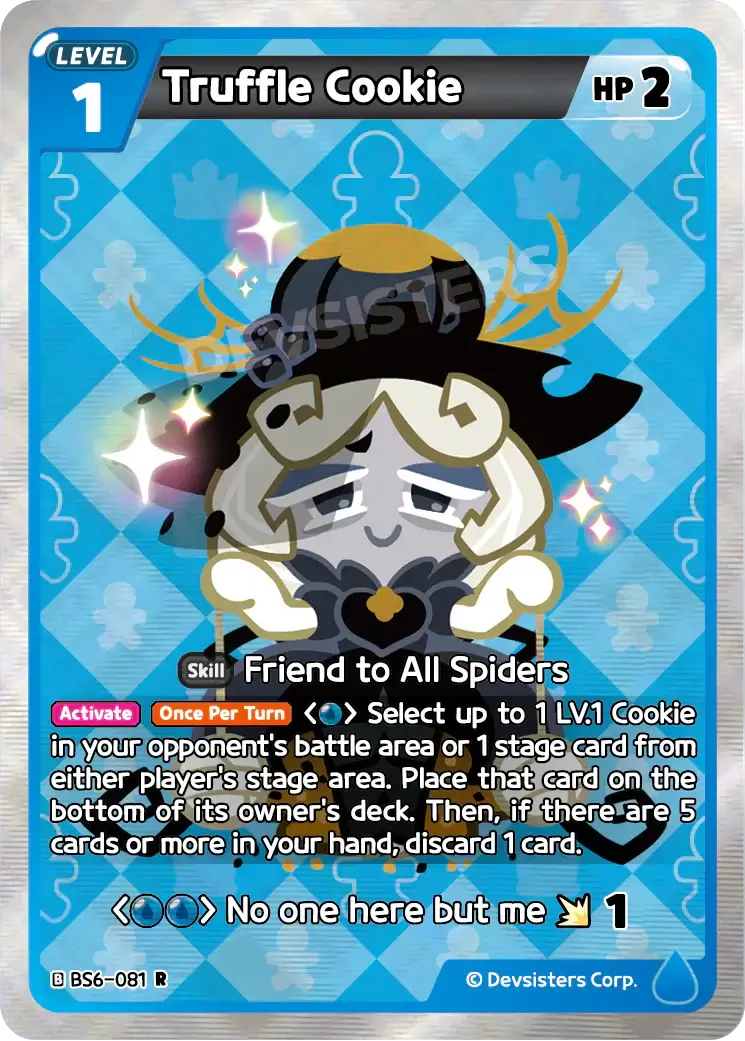 Truffle Cookie BS6-081 R | Rare Card