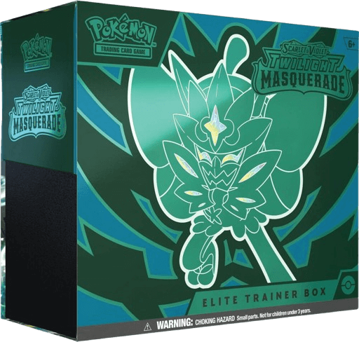 Pokemon Scarlet and Violet Twilight Masquerade Elite Trainer box