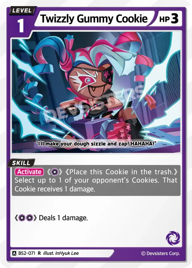 Twizzly Gummy Cookie BS2-071 R | Rare Card