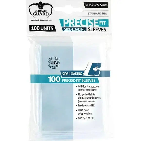 Precise-Fit Resealable Standard Size Sleeves (100-Pack)