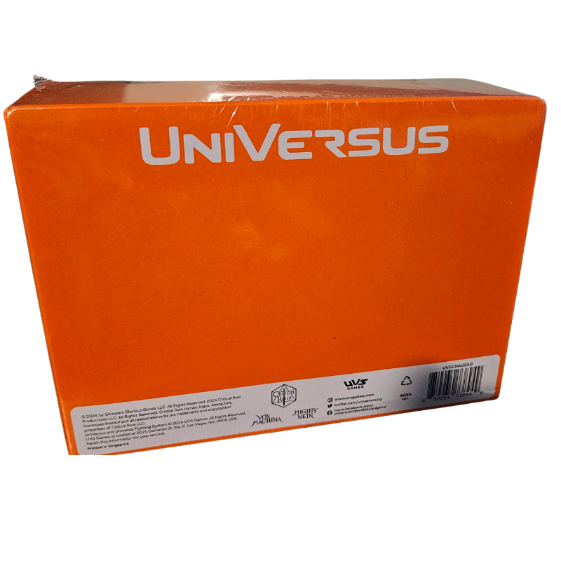 Universus Critial Role Vox Machina Mighty Nein Starter Display