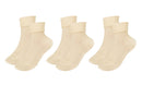 tittimitti® 100% Organic Combed Cotton Luxury Women's Socks 3-Pack. Made in Italy.
