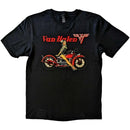 Van Halen Pin Up Biker Mens T-shirt