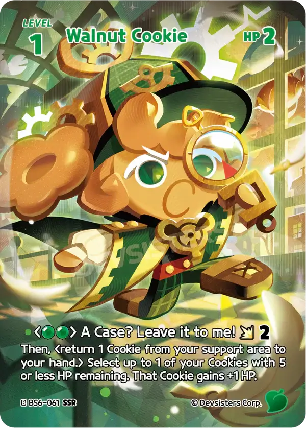 Walnut Cookie BS6-061 SSR | Super Secret Rare Card