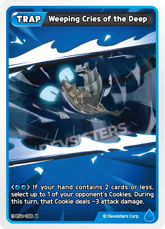Weeping Cries of the Deep BS4-086 U | Uncommon Card