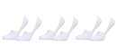 tittimitti® Men’s 98% Organic Cotton No-Show Socks 3-Pack – Breathable Non-Slip Invisible Socks