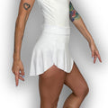 White Ballet Pull On Skirt - Demi