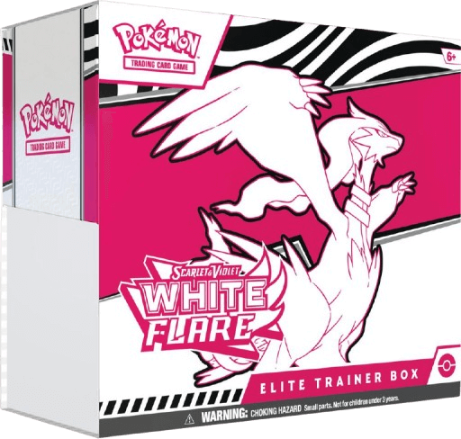 Pokémon Scarlet and Violet White Flare Elite Trainer Box