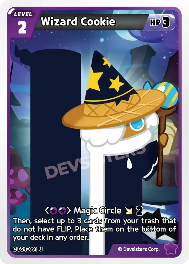 Wizard Cookie BS4-091 U | Uncommon Card