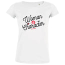 Woman Of Character Women's Organic Tee