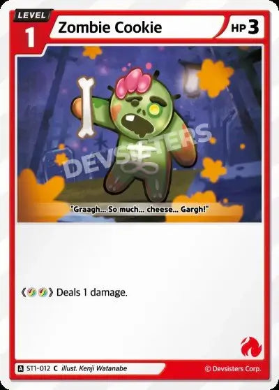 Zombie Cookie ST1-012 C | Common Card